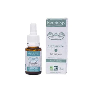 Fleur de Bach Aigremoine n°1 Bio 15 ml – Herbiolys