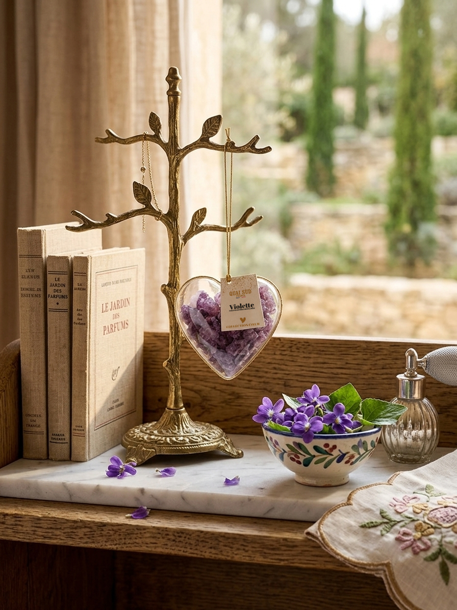 Violettes Entière Cristallisées – Collection Coeur – Image 4