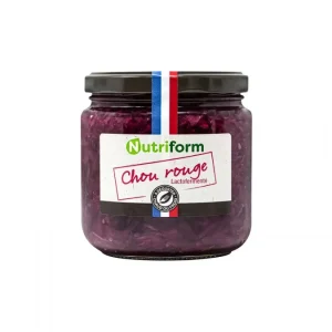 Chou rouge lactofermenté bio – 380g