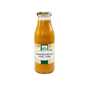 Crème de carottes, persil et cumin bio – 500ml