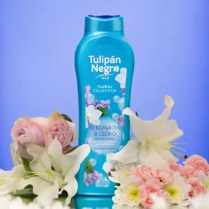 GEL DOUCHE TULIPAN NEGRO BERGAMOTA & CEDRO 650ML