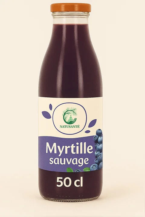 Pur jus bio de myrtille sauvage – Image 2