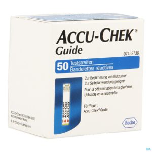 ACCUCHEK GUIDE 50 BANDELETTES