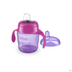 AVENT GOB. ANTI-FUITE 200ML ROSE
