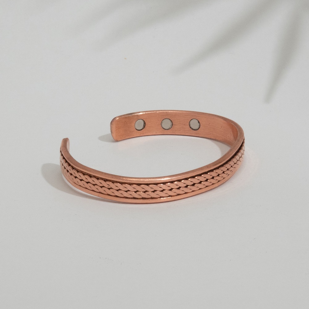 Bracelet de santé en cuivre avec 6 aimants – Image 3