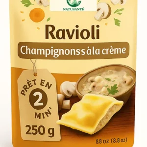 Ravioli Champignons à la Crème – bio