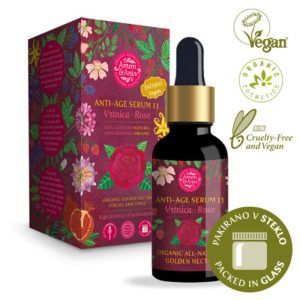 Amon & Anis ekološki ANTI-AGE Serum 13 Vrtnica, 30ml