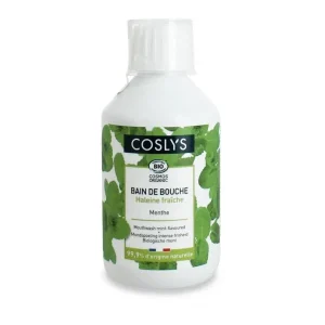Bain de Bouche Bio Menthe Haleine Fraîche 250 ml – Coslys