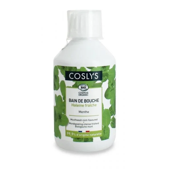 Bain de Bouche Bio Menthe Haleine Fraîche 250 ml – Coslys – Image 2