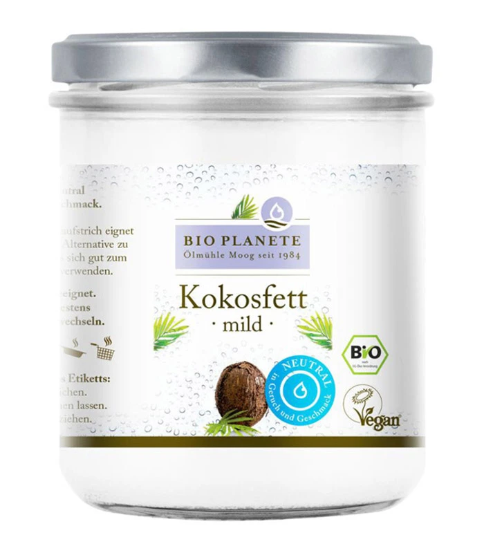 Bio Planete ekološko kokosovo olje brez okusa, 400ml