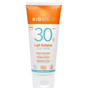 Biosolis vegansko mleko za sončenje SPF 30, 100ml