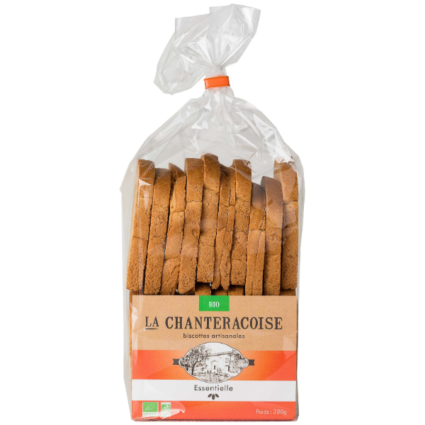BISCOTTES BIO ESSENTIELLE ARTISANALES 280G – Image 2