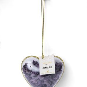 Violettes Entière Cristallisées – Collection Coeur