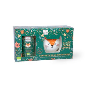 Coffret Cacao Bio* Renard « Yummy » Caramel