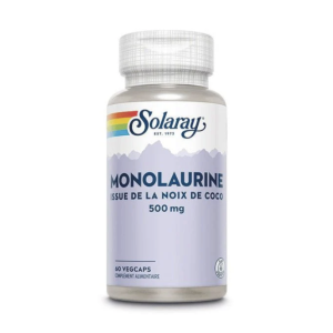 Monolaurine 500mg – 60 capsules végétales