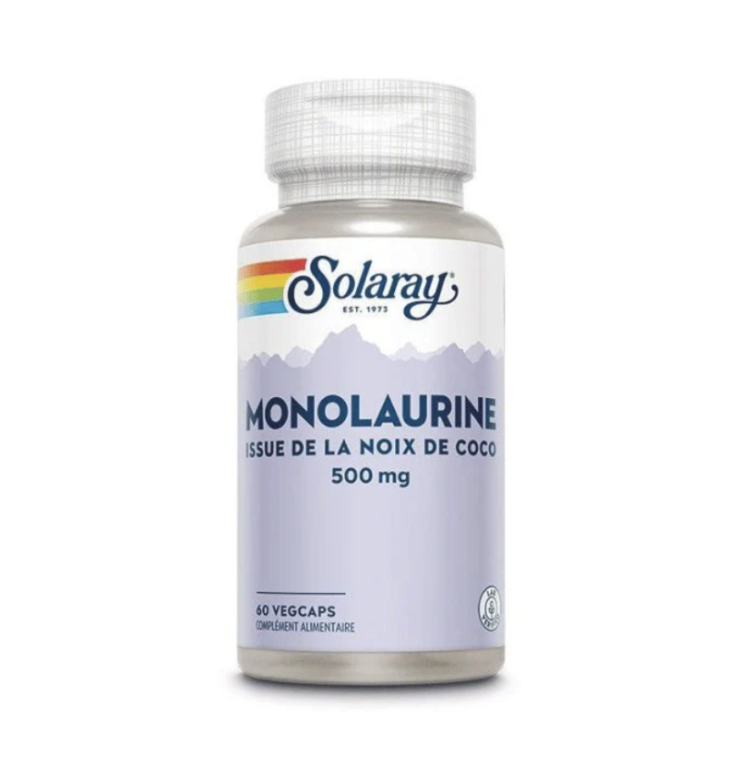 Monolaurine 500mg – 60 capsules végétales – Image 2
