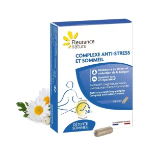 Complexe Anti-Stress et Sommeil 30 gélules – Fleurance Nature