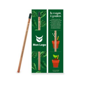 Crayon à graines publicitaire