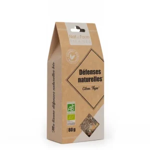 Tisane Défenses Naturelles Bio 80 g – Nat et Form