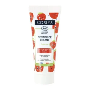 Dentifrice Bio Enfants à la Fraise Jolies Quenottes 50 ml – Coslys
