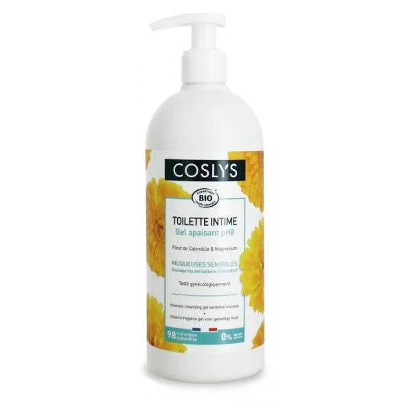 Gel Apaisant pH8 Toilette Intime Bio 500 ml – Coslys