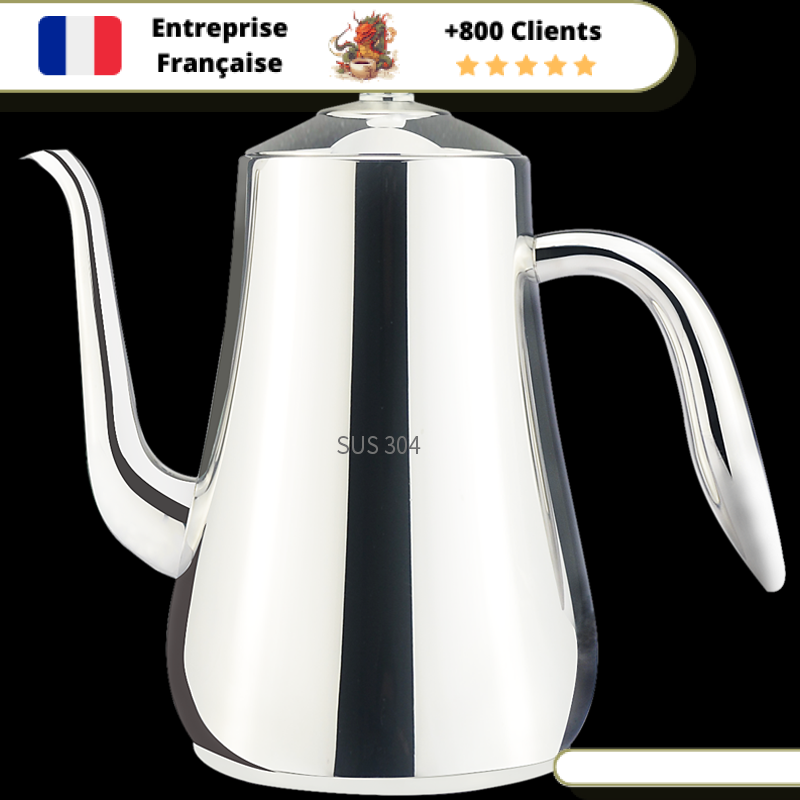 Théière Compatible Induction Inox 1.5-1.7L – Image 4