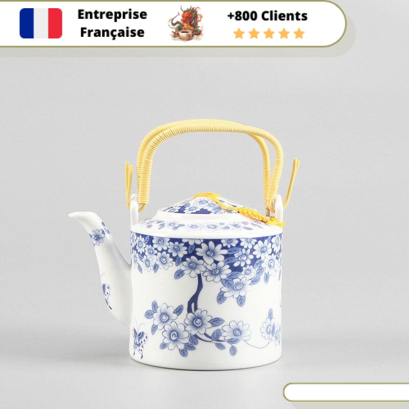 Théière Chinoise en Porcelaine 750ml – Image 5