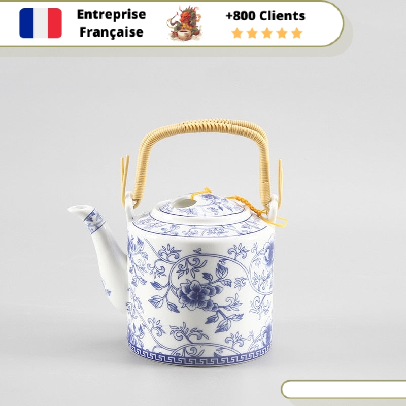 Théière Chinoise en Porcelaine 750ml – Image 3