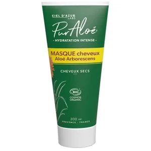 Masque Cheveux Secs Bio 200 ml – Pur Aloe
