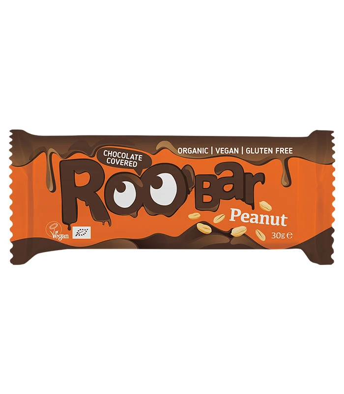 Roo’bar bio ploščica z arašidi, 30g – Image 2