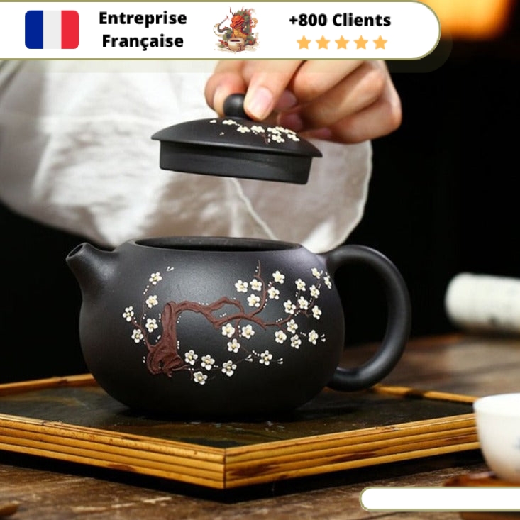 Théière Chinoise Terre Cuite Yixing 400ml – Image 7