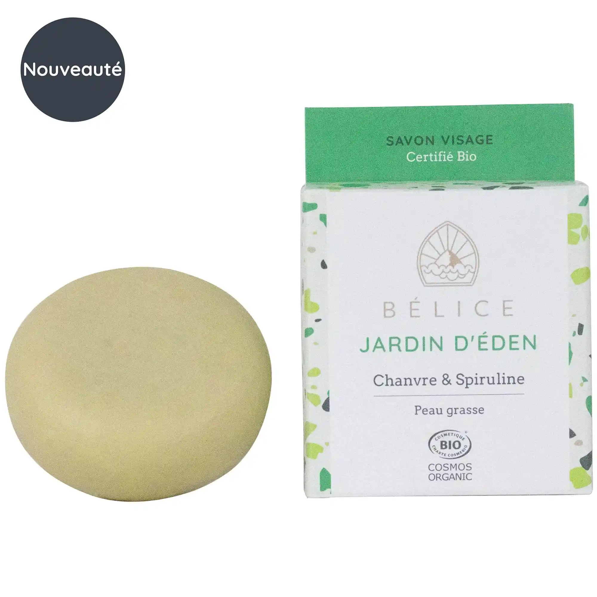 Savon visage Jardin d’Éden 80g