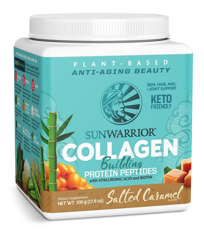 Sunwarrior Kolagen gradniki z okusom Slana Karamela, 500g – Image 4