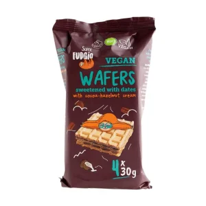 Super Fudgio vaflji sladkani z dalji, 120g – bio