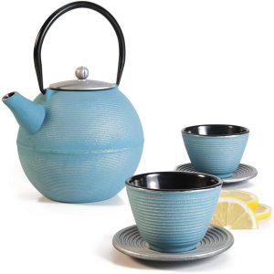 Théière en Céramique avec 6 Tasses 700ml