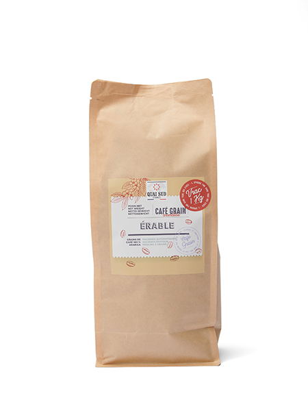 Café En Grain Aromatisé Erable Vrac – Image 2