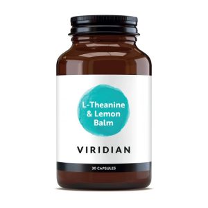 Viridian L-teanin z meliso, 30 kapsul