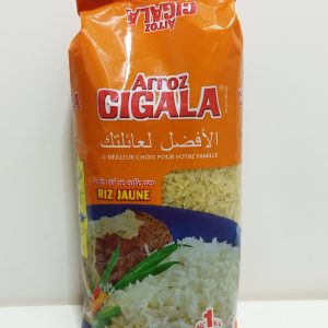 ARROZ CIGALA RIZ JAUNE ÉTUVÉ 1KG