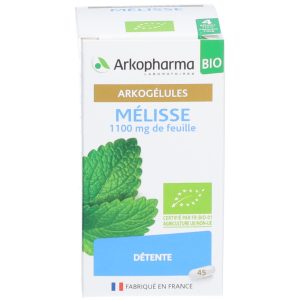 ARKOGELULES MELISSE BIO 45 CAPS