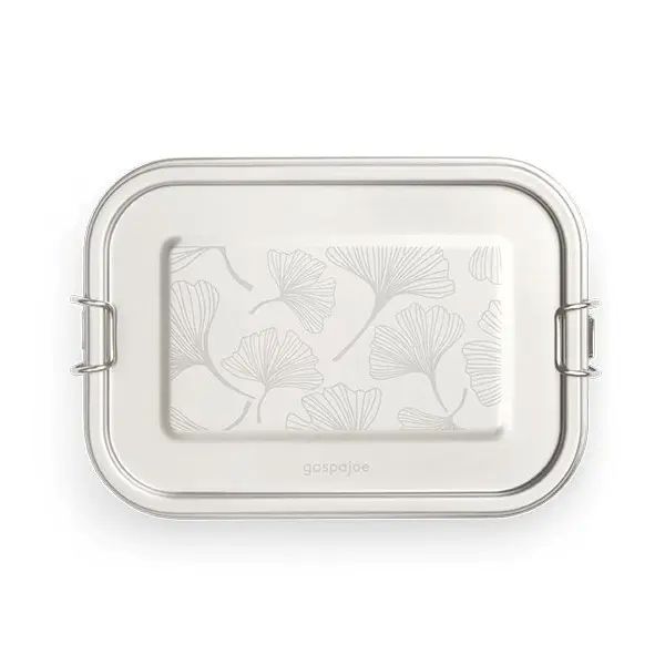 Boîte Bento Yummy en inox Ginkgo 800ml – Image 4