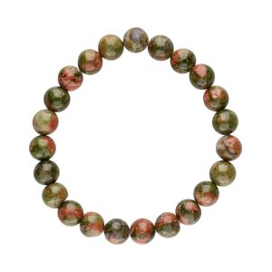 Bracelet en Unakite 8mm