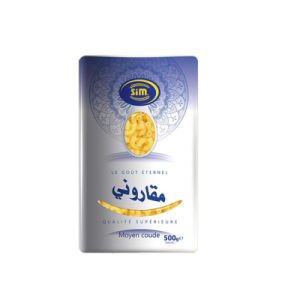 Coudes Moyens SIM – 500 G- Pâtes de Qualité pour des Plats Savoureux