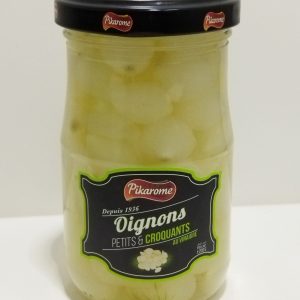 OIGNONS PETITS & CROQUANTS AU VINAIGRE 200G PIKAROME