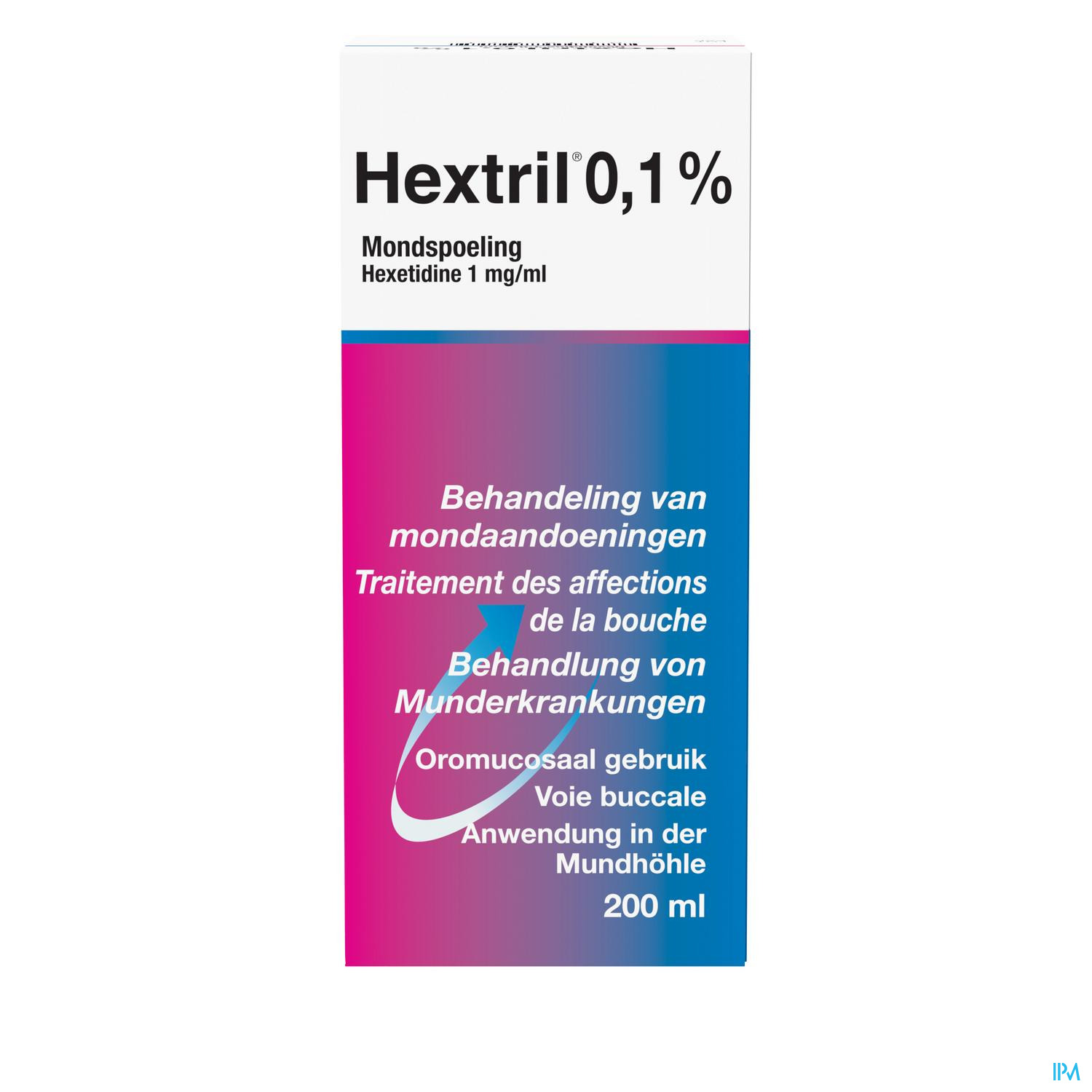 HEXTRIL SOL BUCC 200 ML
