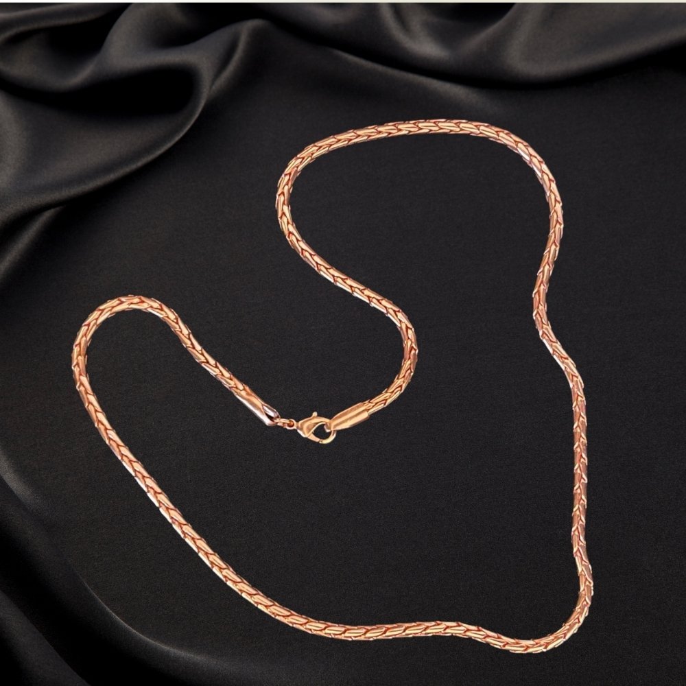 Collier à maillons en cuivre pur – Image 4