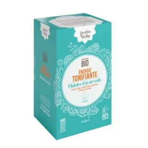 Infusion Ayurvédique Energie Tonifiante Bio 26 g – Jardin Veda