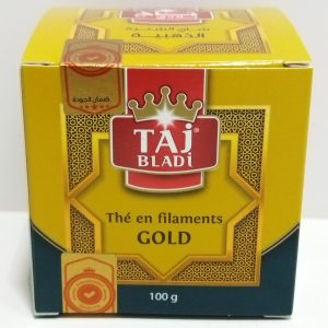 THÉ TAJ BLADI EN FILAMENTS GOLD 100G