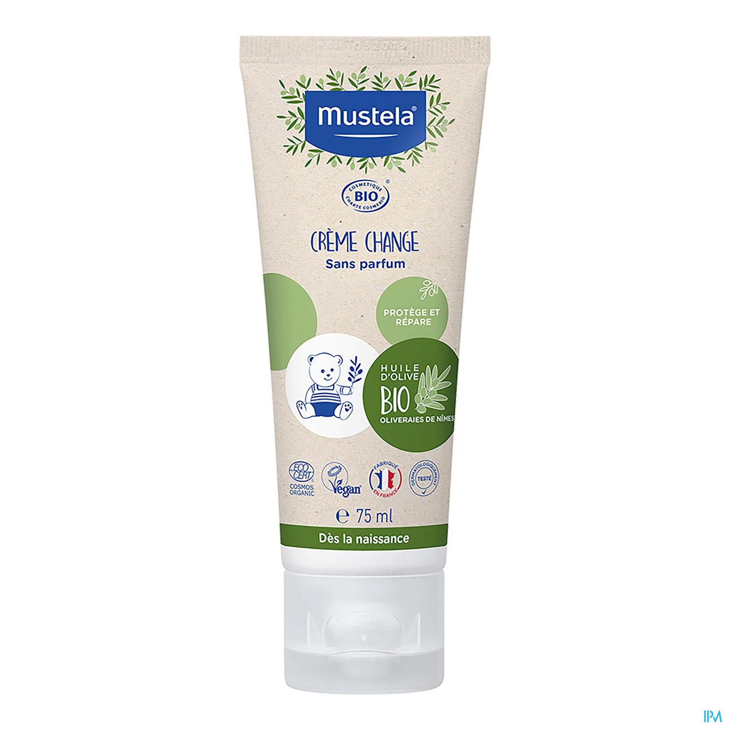 MUSTELA BIO CREME POUR LE CHANGE 75ML – Image 2