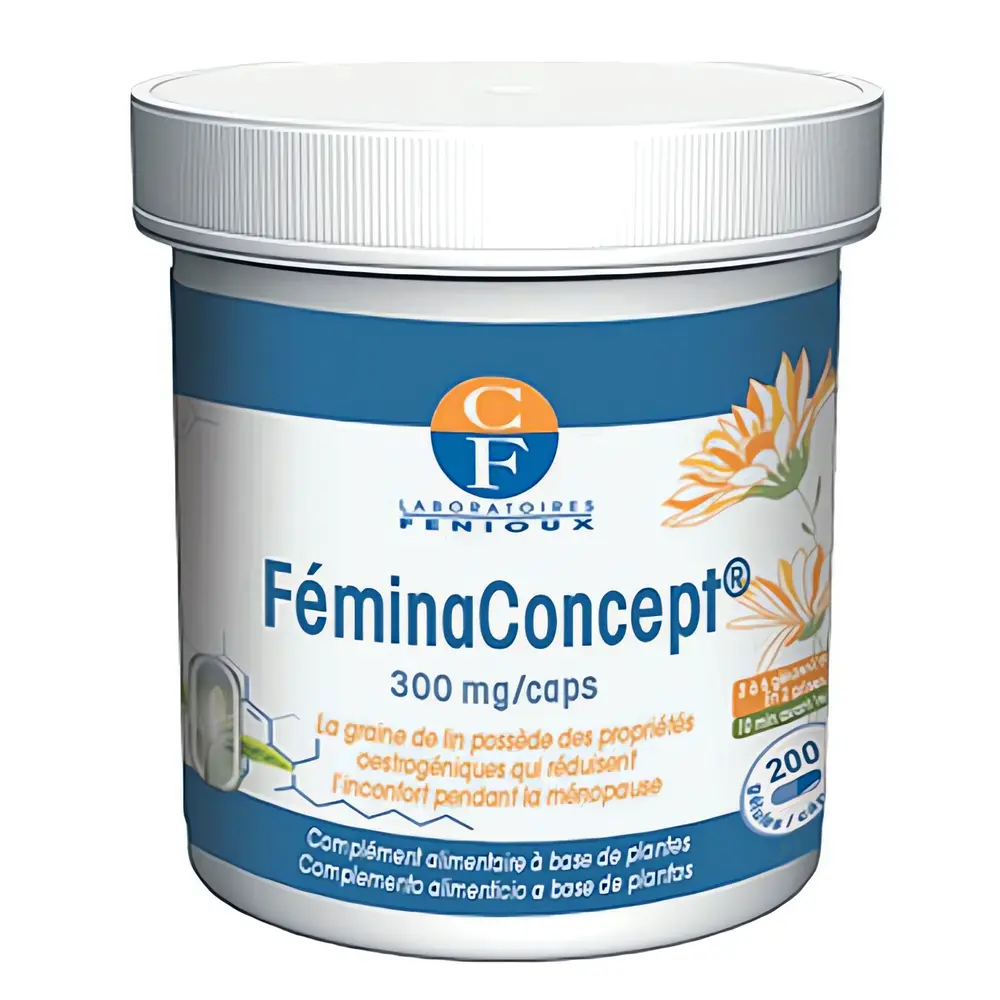 Féminaconcept – 300 mg – 200 gélules – Laboratoires Fenioux