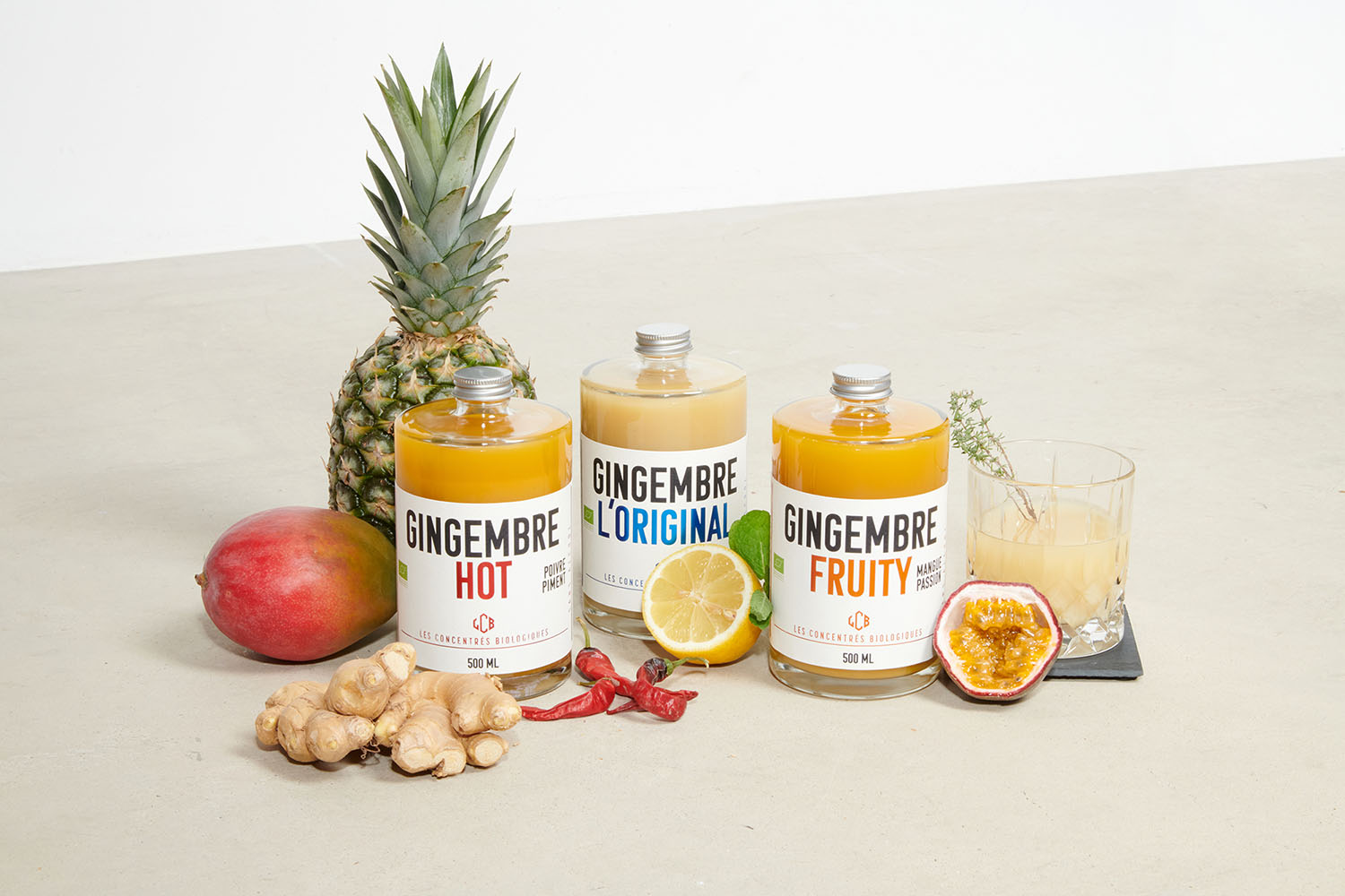 Boisson Rafraichissante Bio* Sans Alcool Concentré De Gingembre – Poivre – Piment – Image 5